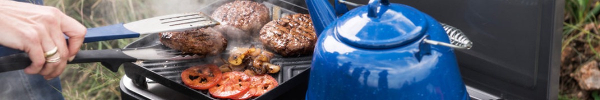 Grillen und Gas