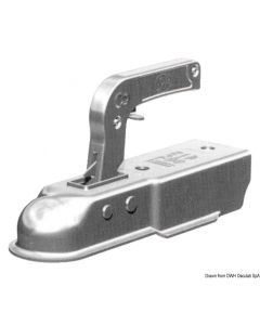Anhängerkupplung, quadr. 60 mm bis 1300 kg 