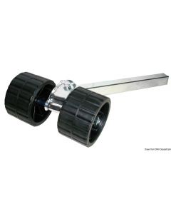 Schwenkrolle, 2 Rollen gerade 30 mm 
