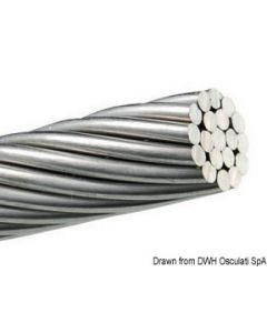 Edelstahlseil AISI 316 19-Drähte 2 mm 