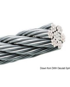 Edelstahlseil AISI 316 49-Drähte 2 mm 