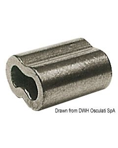 Presshülse Kupfer 4 mm 