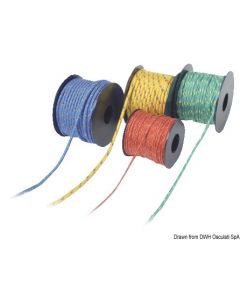 Geflecht auf Spule Polypropylen, gelb 2 mm x 30 m 