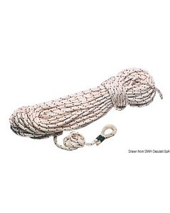 Geflecht-Stücke 10 mm x 15 m + Kausch 