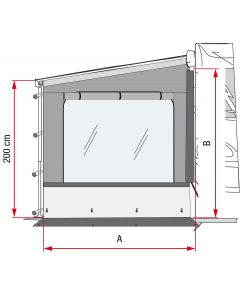 Side W Pro Shade F45 / F65 / F80s Left