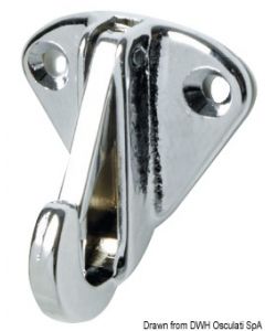Platte AISI 316 m. Karabineraken 10 mm 