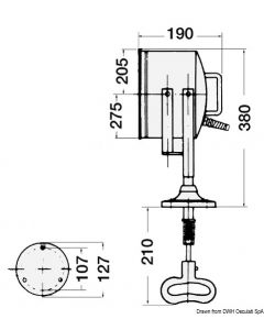 DHR Suchscheinwerfer, Profi-Modell  8" 