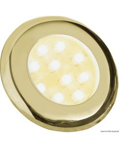 Batsystem LED-Einbauleuchte Nova 2 goldfarben 