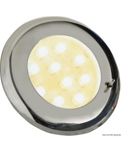 Batsystem LED-Einbauleuchte Nova 2 verchr.Schalter 