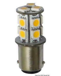 LED-Glühbirne 12/24 V BA15D 2 W 140 lm 