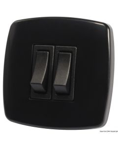Contemporary Schalter N. 2 schwarz 