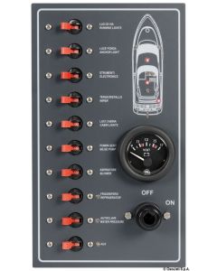 Elektrische Schalttafel 10 Thermomagnetschalter 
