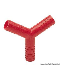 Y-Anschluss aus Nylon 10 mm 