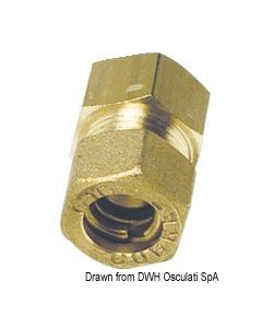 Druckanschluss Kupferleitung gerade I 10 mm x 1/4" 