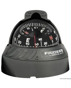 Finder Kompas 2"5/8 z. Aufstellen schwarz/schwarz 