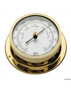 Barigo Barometer Star Messing, vergoldet 