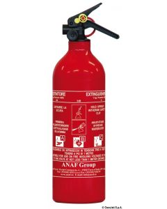 Pulver-Feuerlöscher 1kg 5A 34B C ohne Manometer 