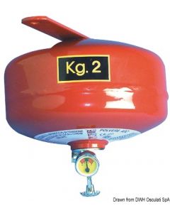 Pulverfeuerlöscher-Spray Fässchen 2 kg 