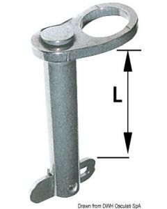 Splintbolzen AISI 316 100 mm Ø 10 mm B 