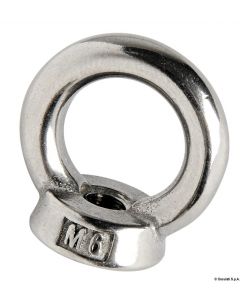 Gepreßte Augbolzen Mutter AISI316 10 mm 