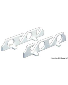 Angelrutenhalter aus Polyethylen 4 Ruten 