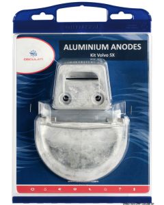 Anoden-Set f. Volvo-Motoren SX Aluminium 