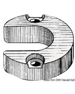 Fußanode aus Magnesium f. Mercruiser/Alpha 