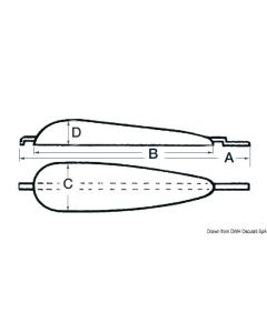 Anode zumVerschweißen 5000g 