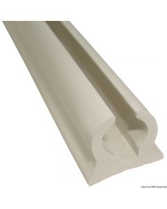 PVC-Leiste, flexibel weiß f. Verdecke 4 m 