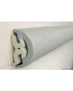 Radia Fender-Profil aus PVC nur Abdeckprofil 70 mm Teilstück von 2m