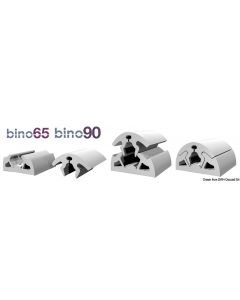 BINO Profilleiste, grau 90x53 mm 