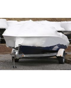 Schrumpfbare Bootsabdeckung, mehrfachgefaltet 10 m 
