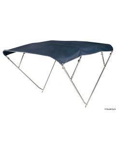 Verdeck hoch 4 Bögen AISI316 170/180 cm navyblau 