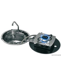 Einzuklappendes Kochen 1-Flamme rund 