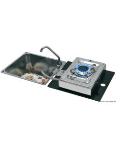 Einzuklappendes Kochen 1-Flamme rechteckig 