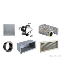 Set Zubehör f. zweiten Ausgang C 