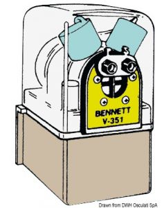 Magnetventil f.Bennet grüner Draht 12 V 
