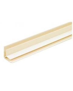 Eckverbindungsprofil 90° hellgrau für 3mm Verkleidungsplatten -innen-