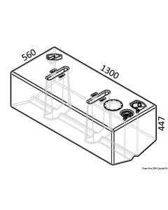 Dieseltank aus netzverstärktem Polyethylen 52.031.13