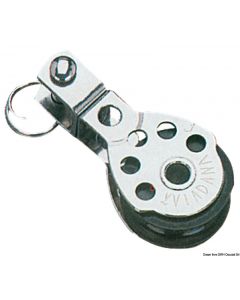 Mikro-Einfachblock m.Wirbel 8x25 