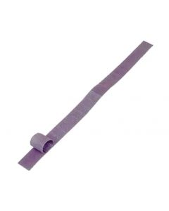 Klettband selbstklebend 10 mm breit am laufenden meter Farbe: grau
