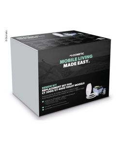 Renew Kit, WC-Sitz und Deckel, Spülringabdeckung, Fekalientank und PowerCare Tab