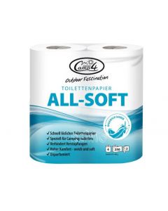 Toilettenpapier CAMP4, 2-lagig, 4 Rollen