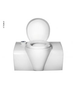Banktoilette C503-L elektrisch, weiß Bedienöffnung rechts