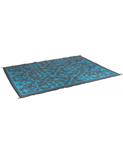 Koc plażowy dwustronny - Chill mat Picnic - 2 x 2,7m - Niebieski