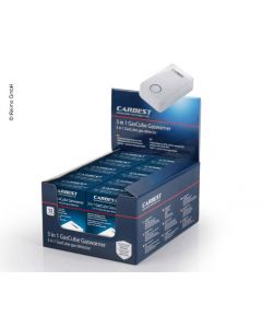 Display mit 10 Stück Gaswarngerät GasCUBE Alarm 12V