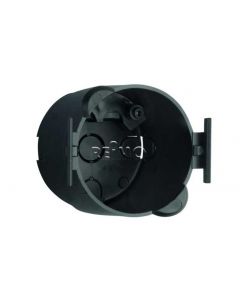 230V Steckdose: Berührungsschutzkappe für 2 Kabel, 45mm Einbautiefe. Lose