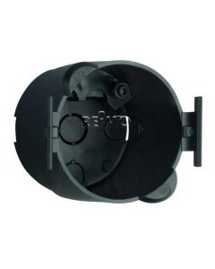 230V Steckdose: Berührungsschutzkappe für 2 Kabel, 45mm Einbautiefe. SB-verpackt