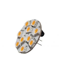 G4 LED Leuchtmittel, 1,54W, 10-30V, 10 warmweiße SMD, dimmbar