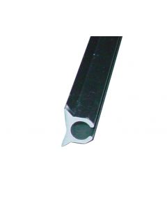 Keder-Profilschiene silber 2,5 m